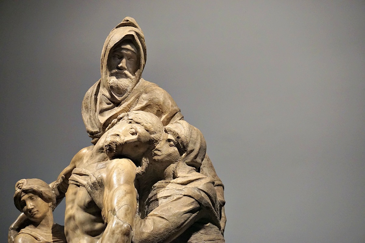 Pietà Bandini by Michelangelo