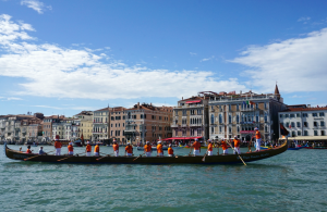 Boat at the basin of St. Mark