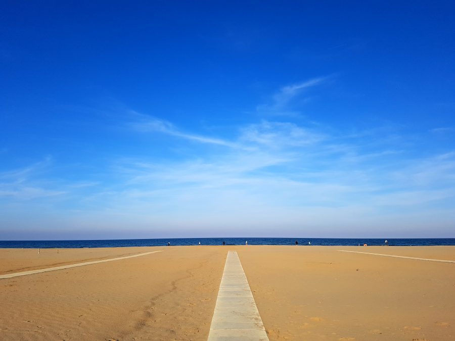 Rimini beach