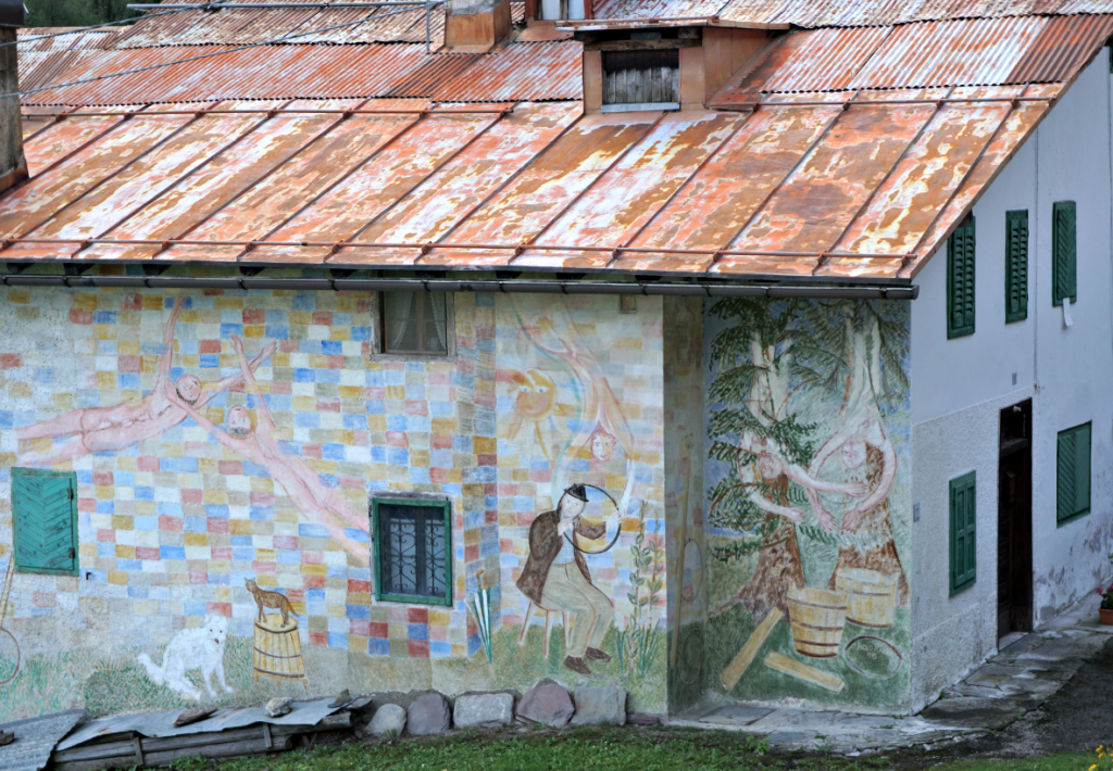 Cibiana di Cadore murales