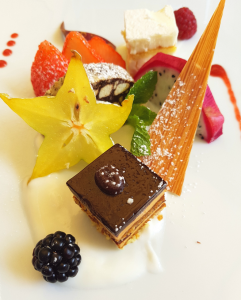 Dessert during Grand Hotel Trieste & Victoria Spa Day