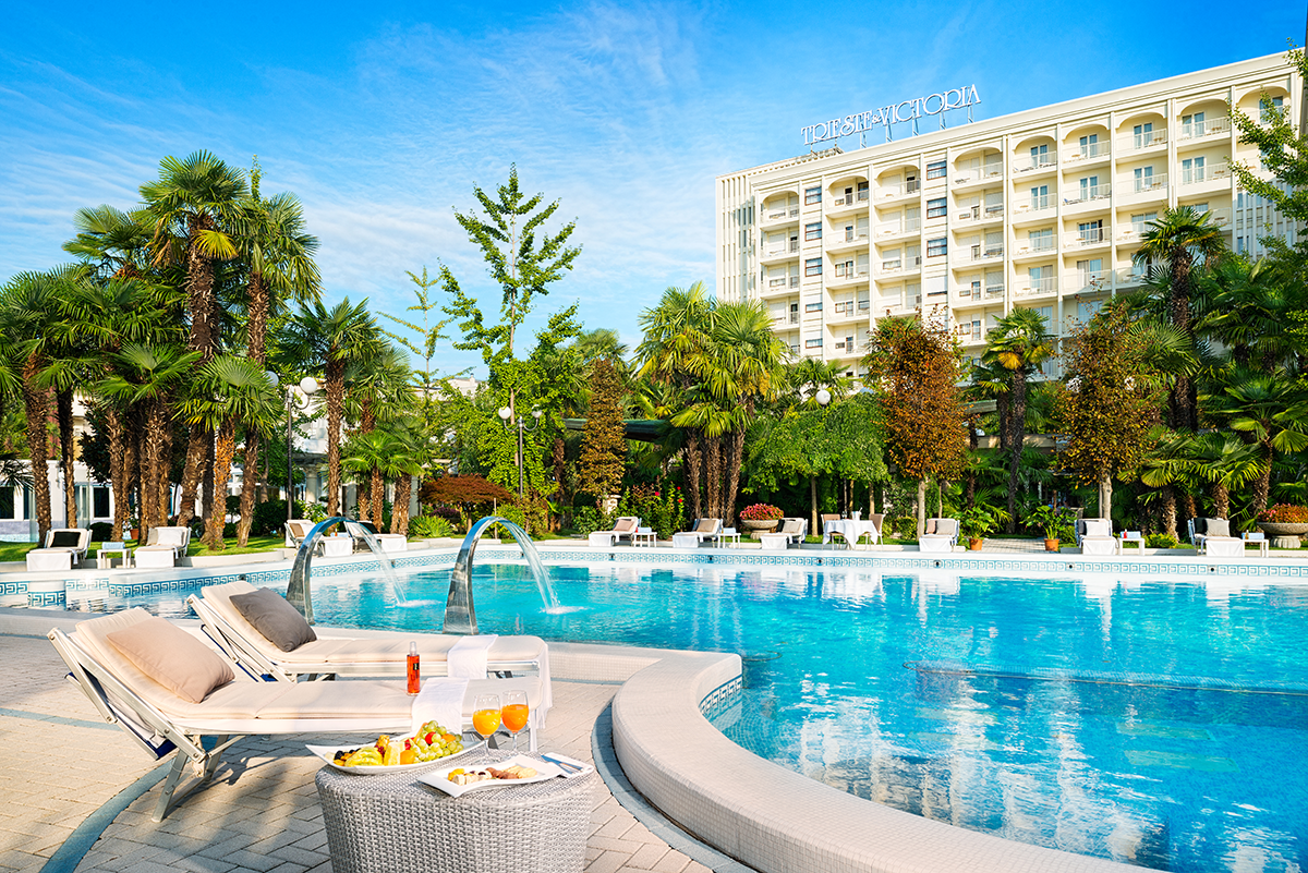 Pool, photo courtesy of Grand Hotel Trieste e Victoria