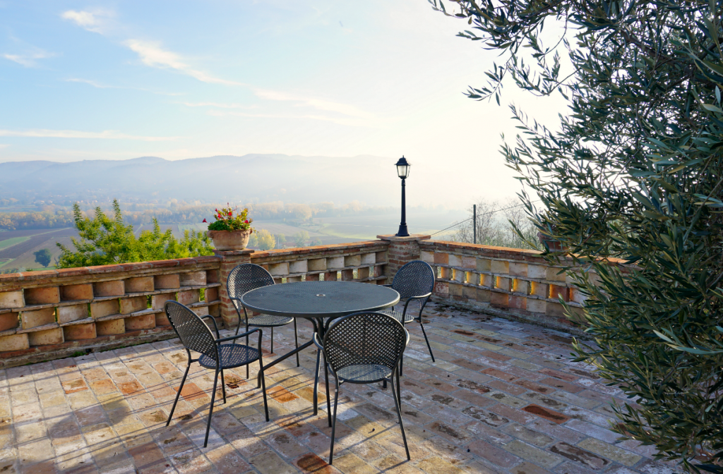 Casale Villa Chiara terrace