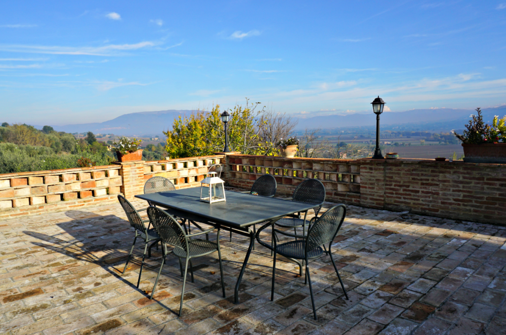 Casale Villa Chiara terrace