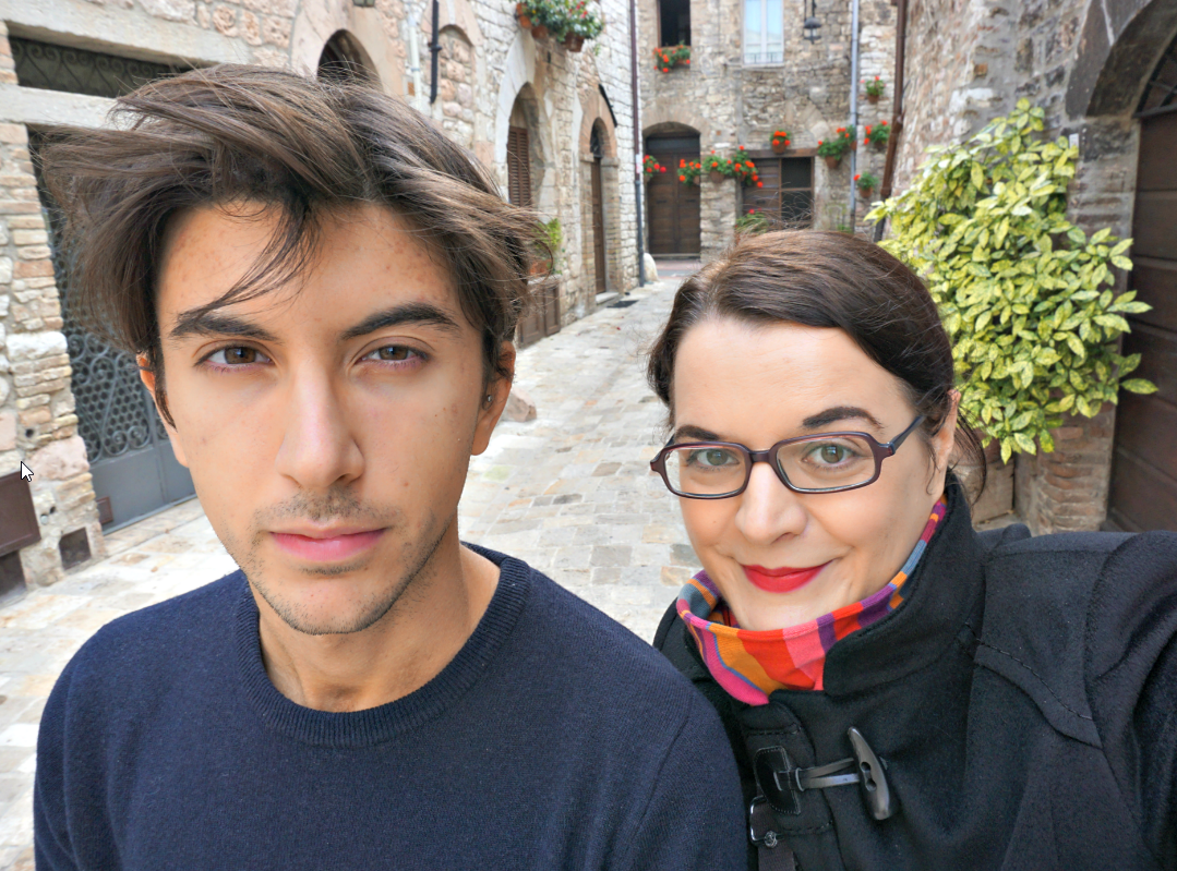Filippo and I in Assisi