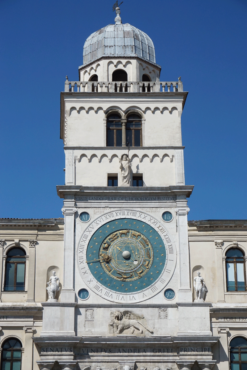 Clock Tower in Piazza dei Signori