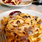 Radicchio tagliatelle
