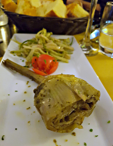 Artichocke and puntarelle