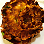 Jewish style artichoke