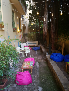 The Beehive courtyard