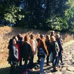 Enjoyin the sun along via Appia