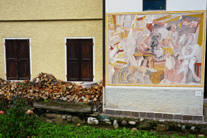 Mural in Cibiana