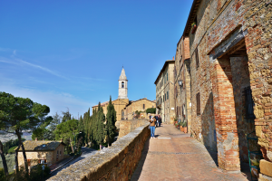 Pienza terrace