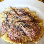 Casunziei (red turnip ravioli)