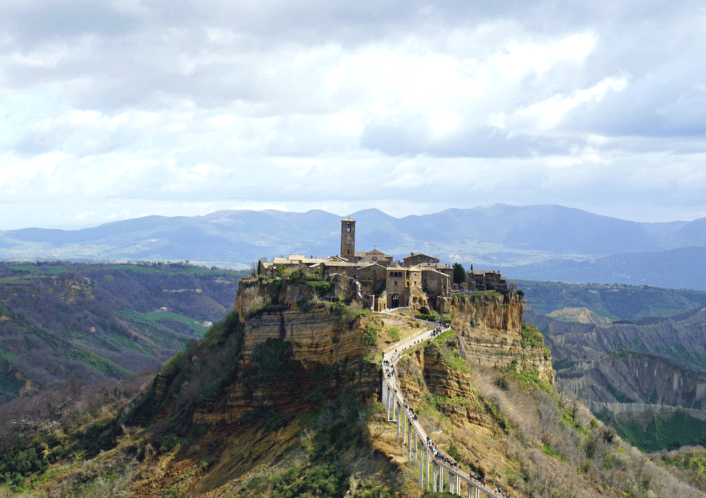Civita the dying city