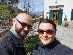 Matteo and I at La Muda