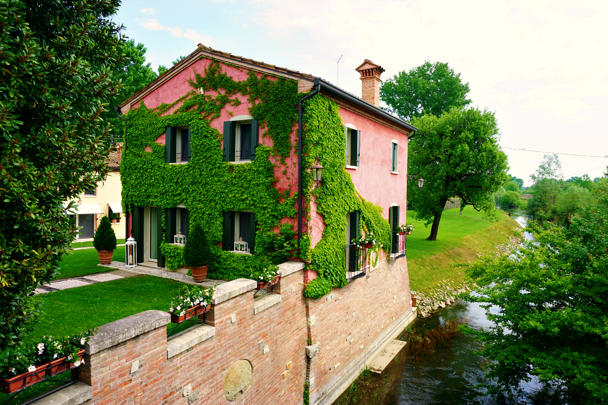 A former mill along the Sile river
