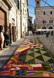In the main piazza