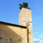 Tree on top of the tower
