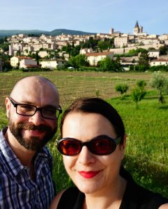 Matteo and I in Spello