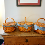 Breakfast baskets at Casa Burano