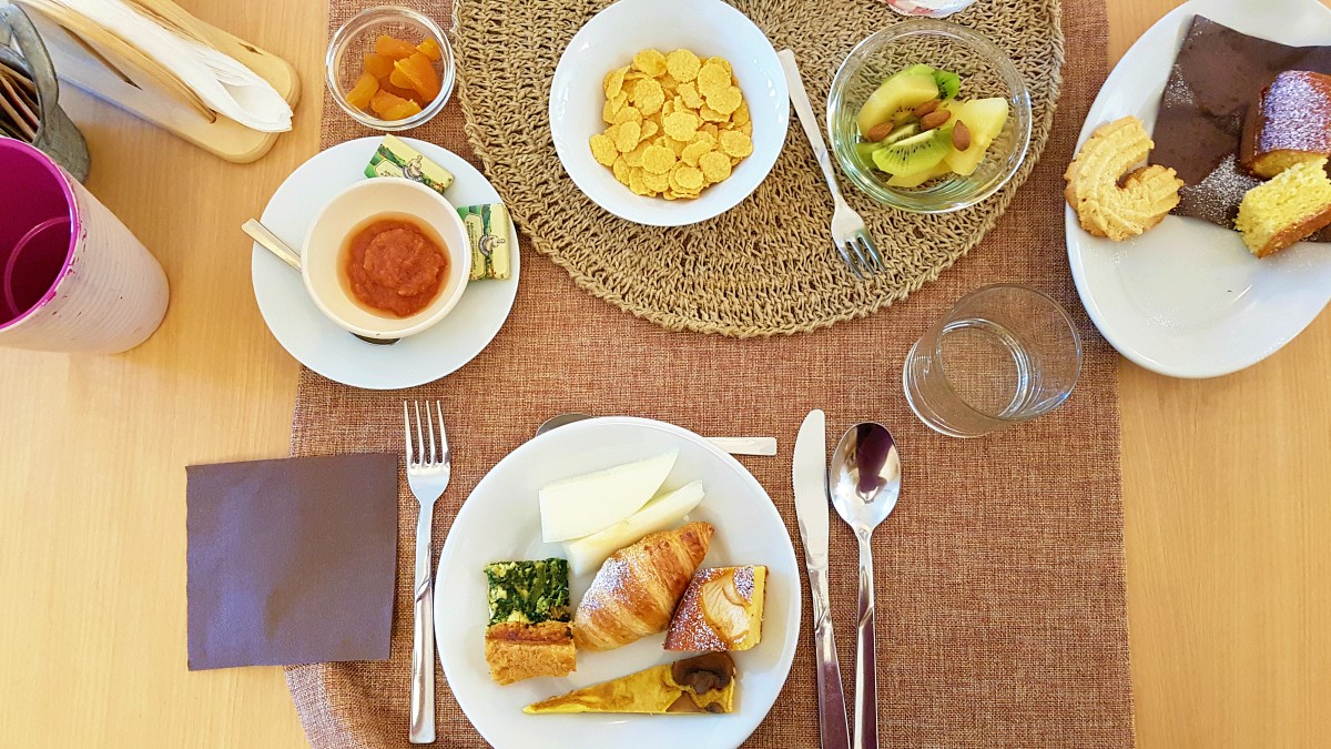 Breakfast at Agriturismo La Palascia