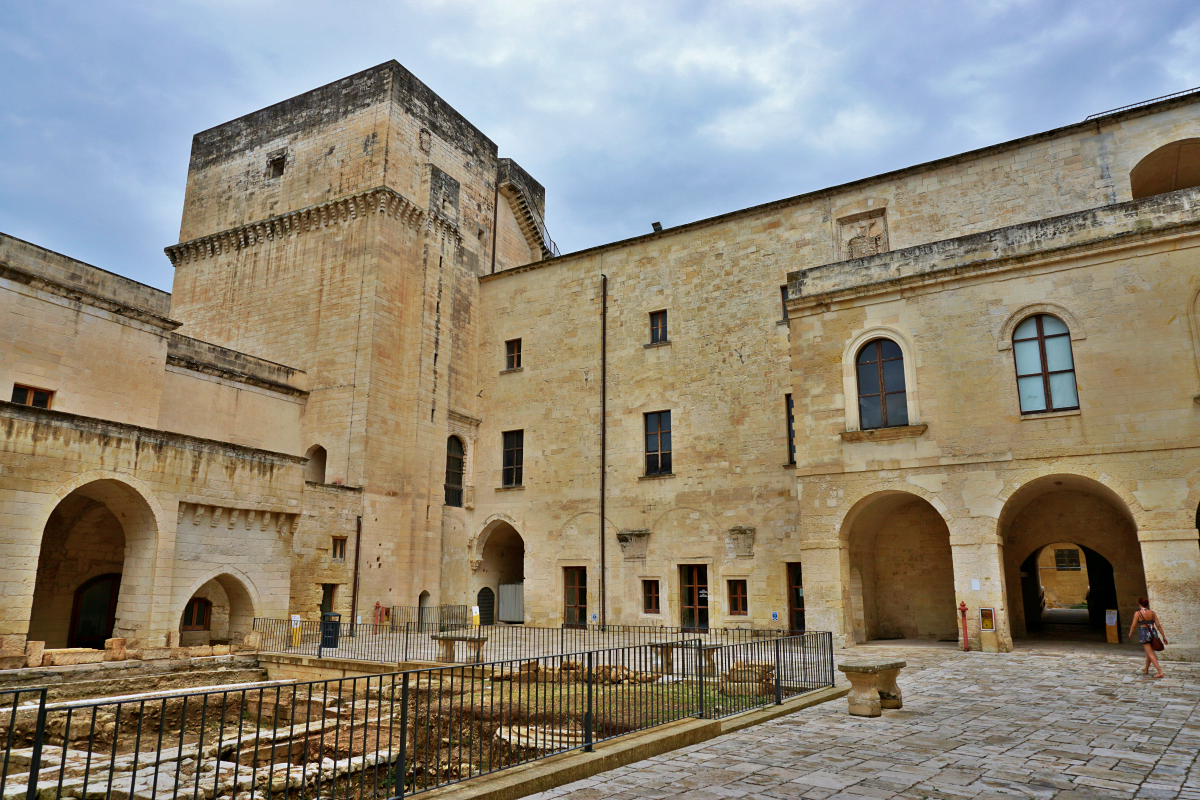 Charles castle Lecce