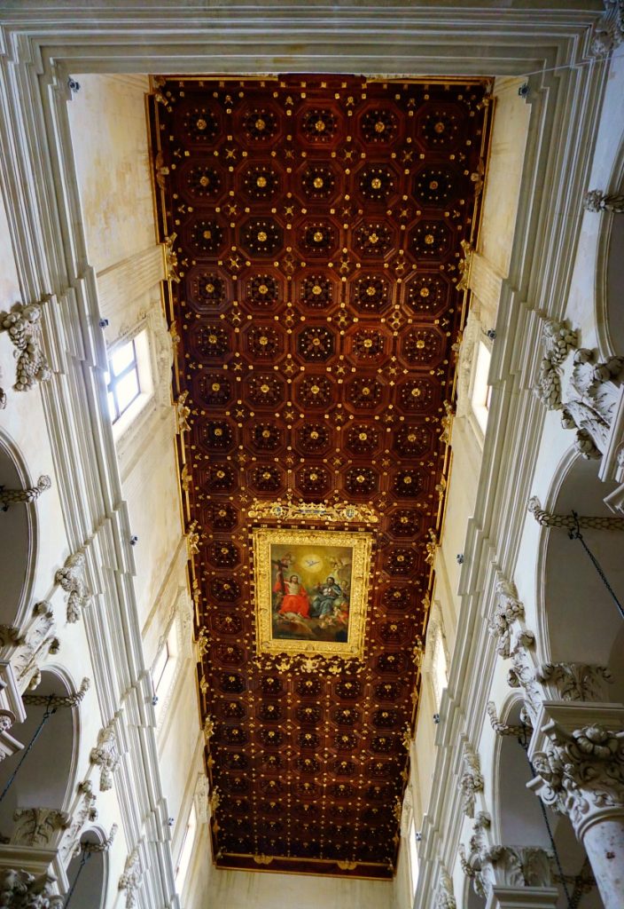 Santa Croce Basilica ceiling, Lecce