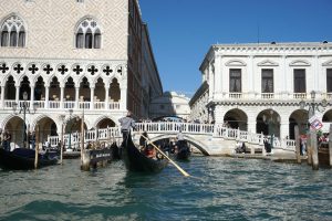 Venice by gondola