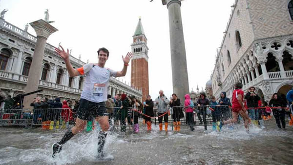 Venice marathon photo by Venezia Today