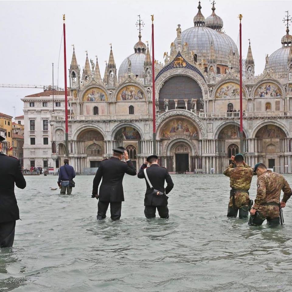 October, 28 flooding. Photo by @gianialessia on Instagram