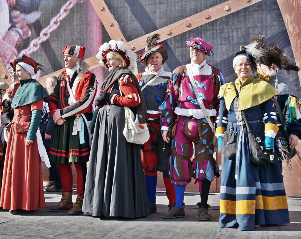 Costumes parade