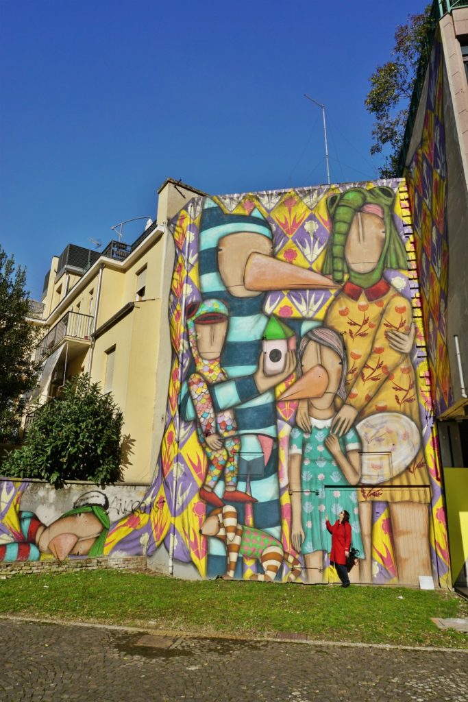 Tony Gallo, Street art in Padua