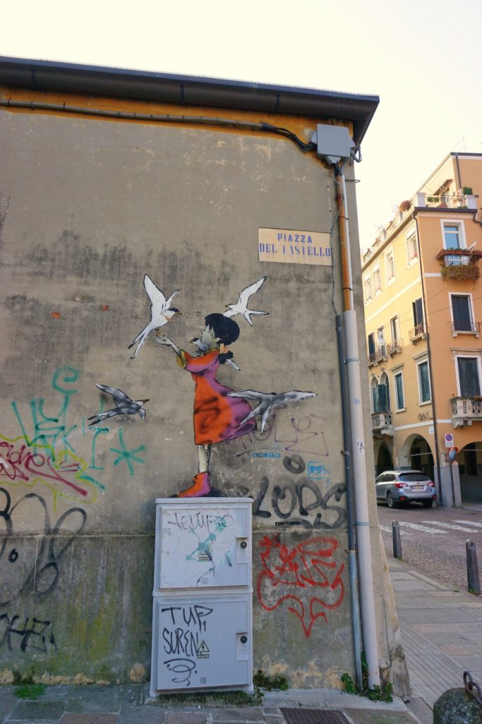 Street art in Padua, Kenny Random