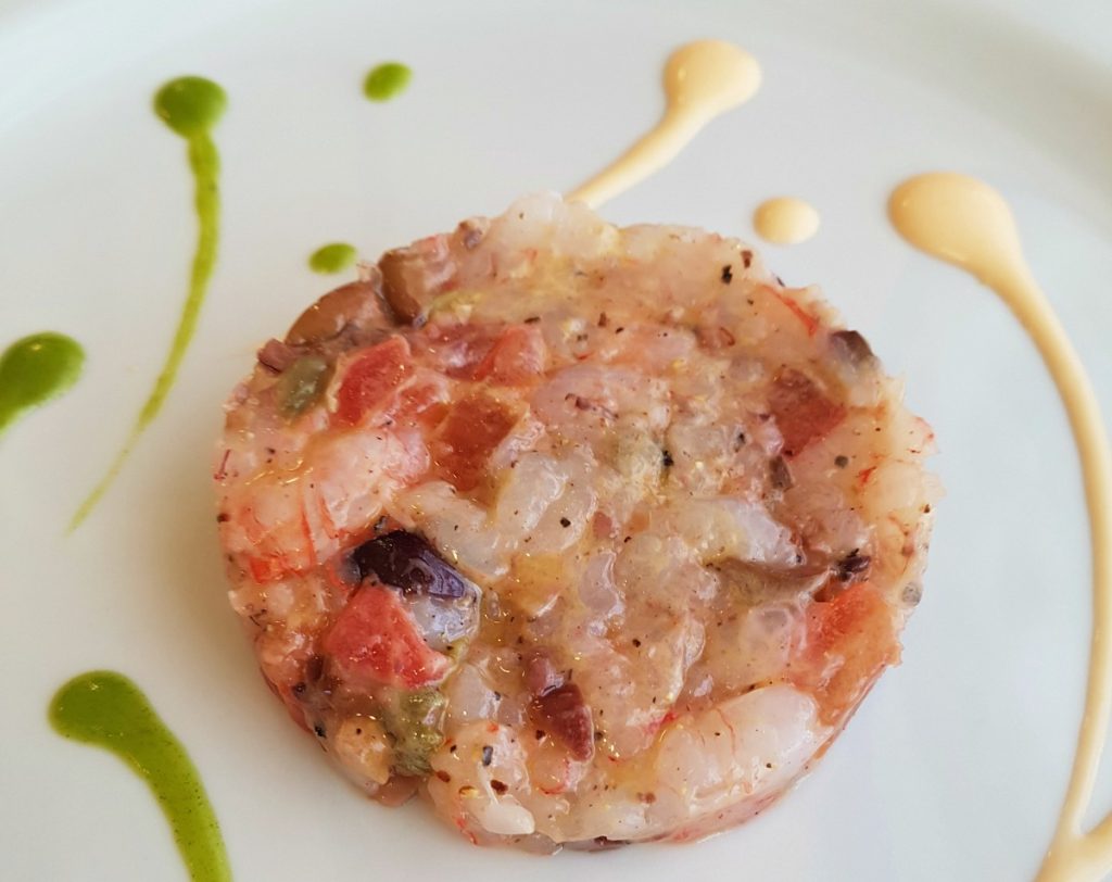 Shrimps tartare, Da Paeto Pianiga