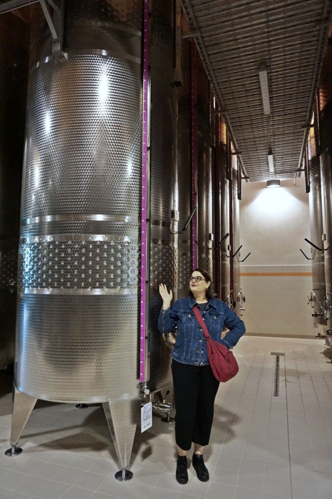 La Tordera steel containers for wine