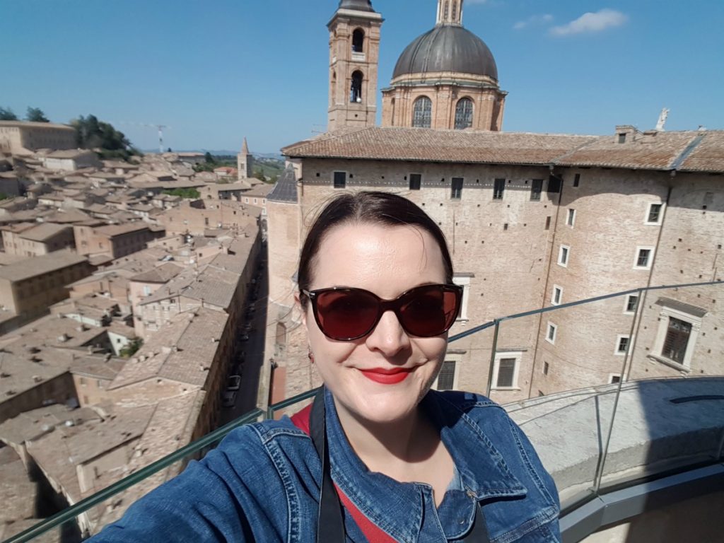 Me on Urbino's Tower