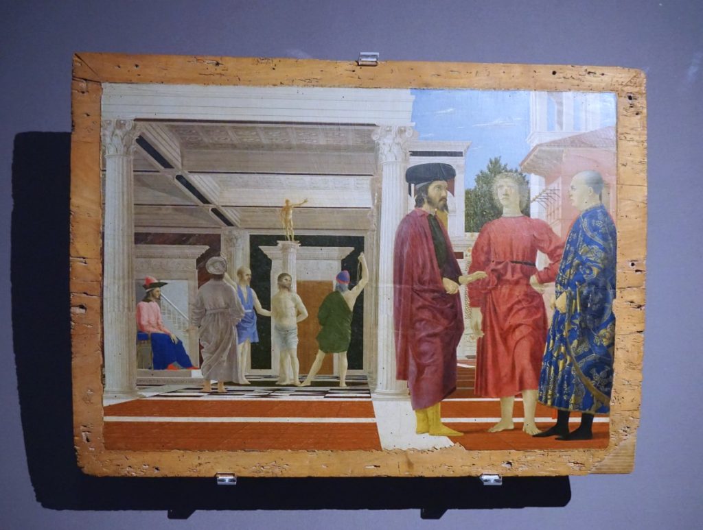 Flagellation by Piero della Francesca