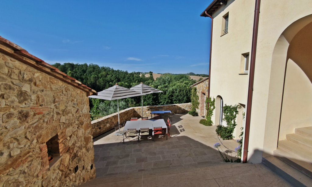 Podere Trafonti terrace