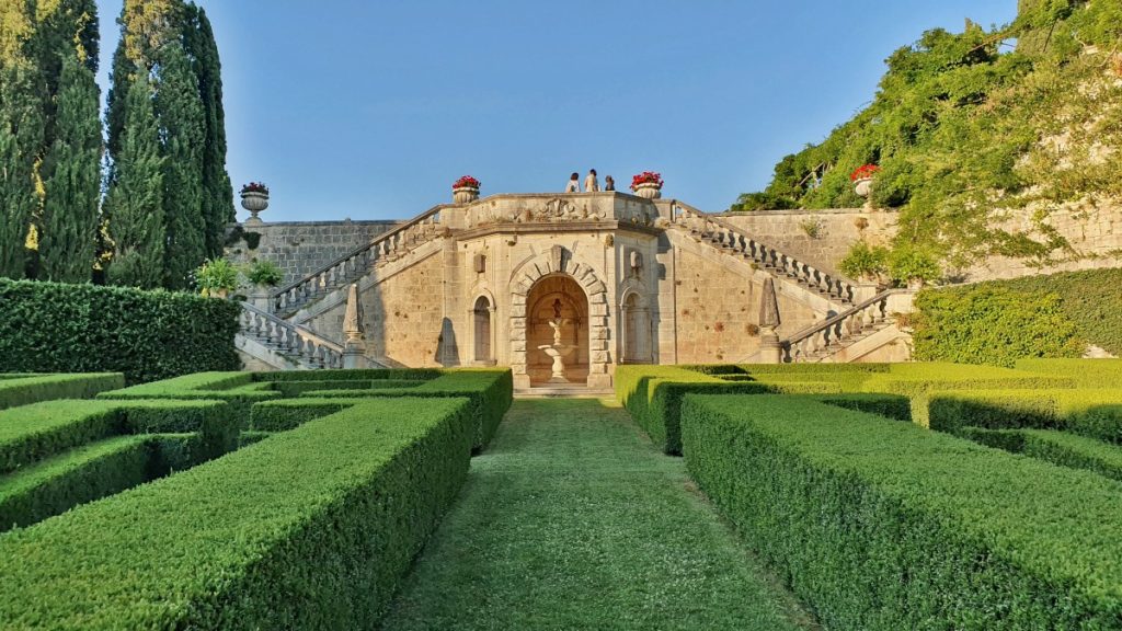 La Foce stairs