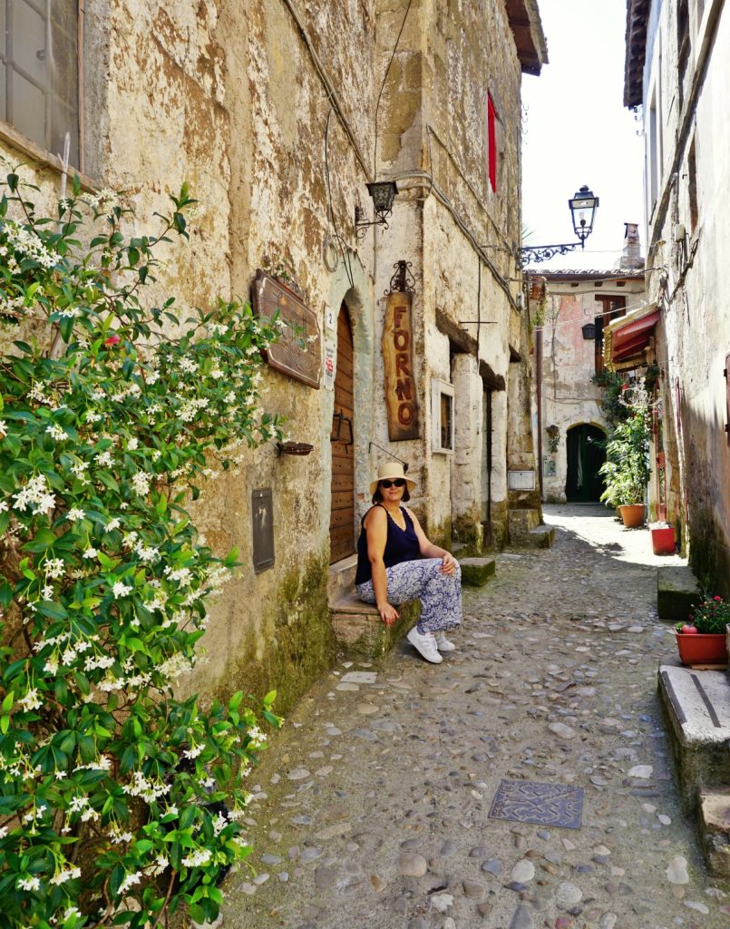 My Instagram photo of Calcata