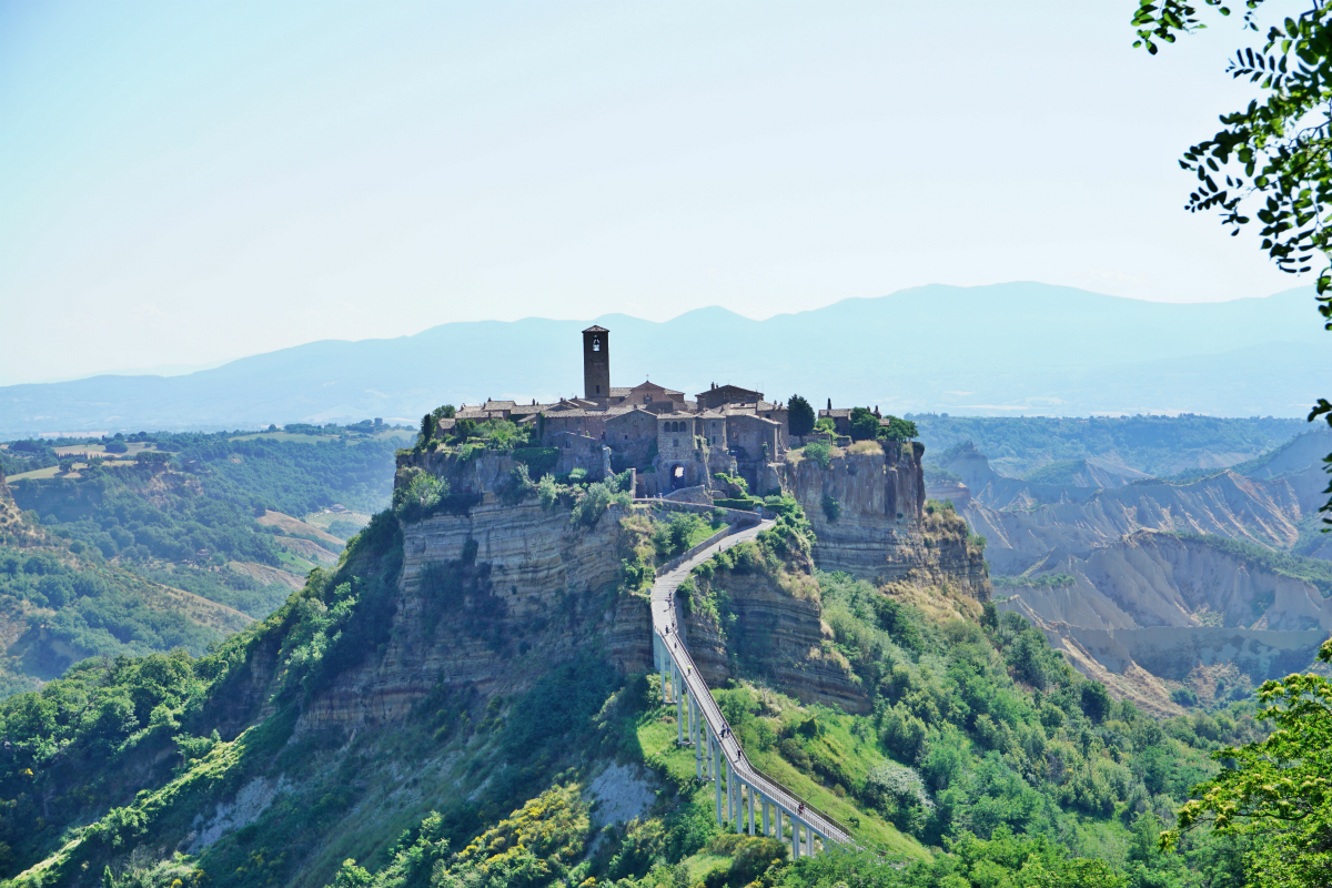 To stay in Civita di Bagnoregio