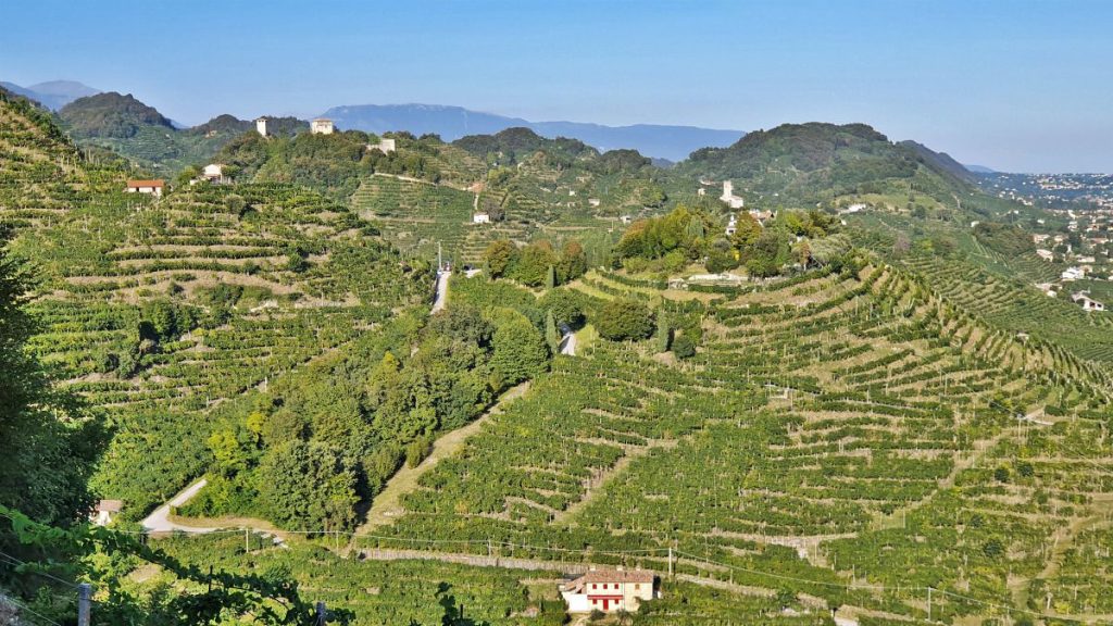Sentiero delle Vedette, Lookout path,Prosecco road Itinerary