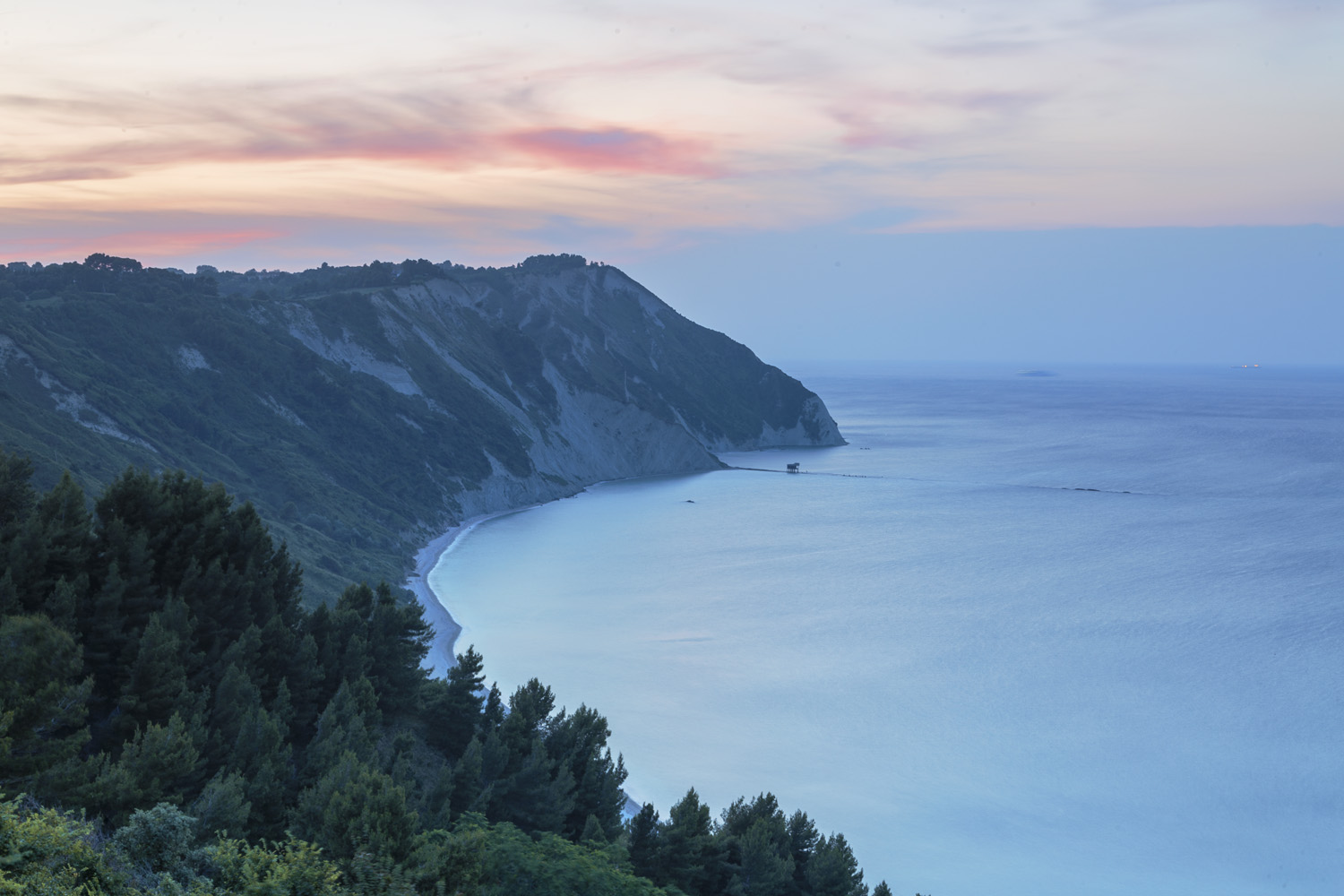 Portonovo Bay by Lorenzo Sgalippa